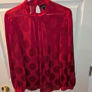 Holiday Favs 🎁🌲 Polka Dot Blouse, GORGEOUS 😍